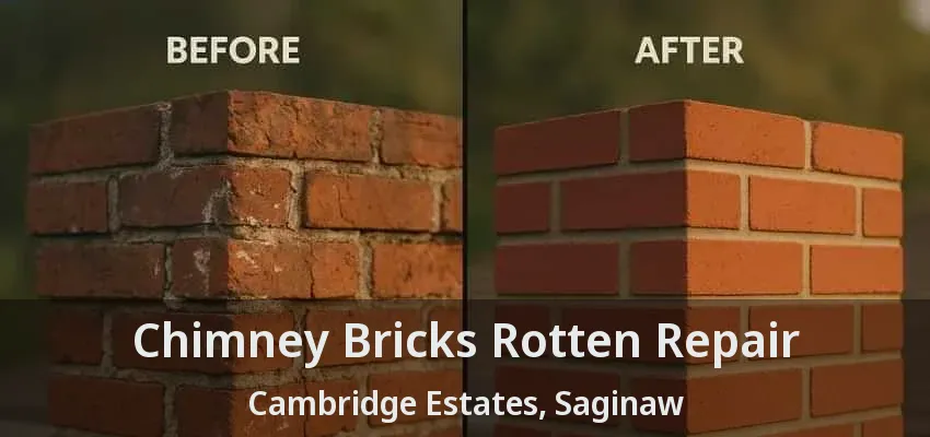 Chimney Bricks Rotten Repair Cambridge Estates, Saginaw - TX