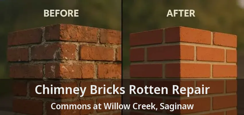 Chimney Bricks Rotten Repair Commons at Willow Creek, Saginaw - TX