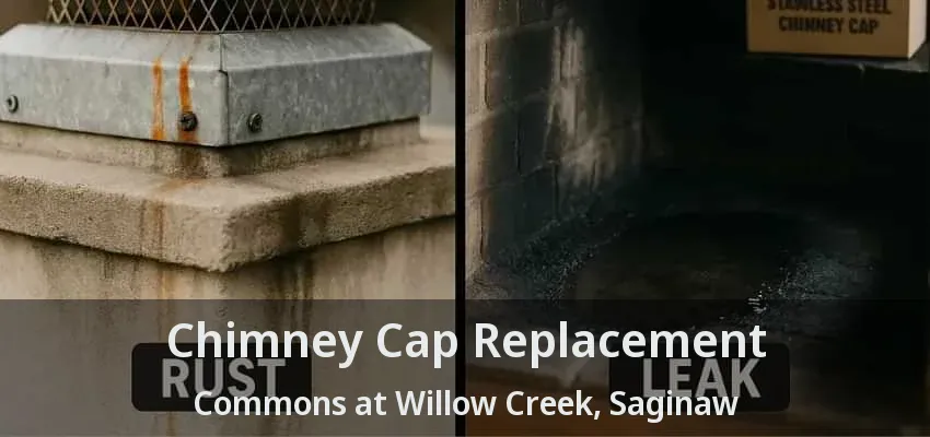 Chimney Cap Replacement Commons at Willow Creek, Saginaw - TX
