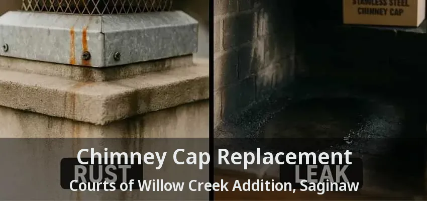 Chimney Cap Replacement Courts of Willow Creek Addition, Saginaw - TX Chimney Cap Replacement Courts of Willow Creek Addition, Saginaw - TX