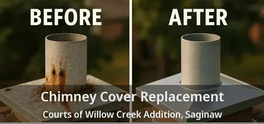 Chimney Cover Replacement Courts of Willow Creek Addition, Saginaw - TX Chimney Cover Replacement Courts of Willow Creek Addition, Saginaw - TX