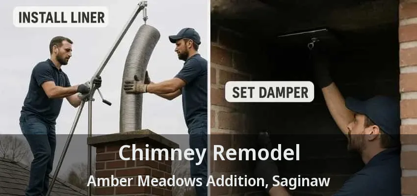 Chimney Remodel Amber Meadows Addition, Saginaw - TX