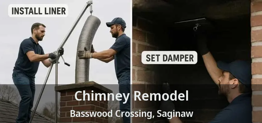 Chimney Remodel Basswood Crossing, Saginaw - TX