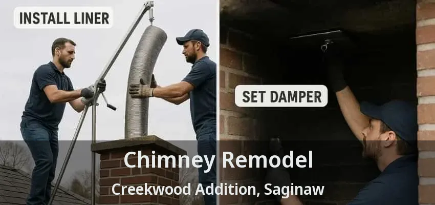 Chimney Remodel Creekwood Addition, Saginaw - TX Chimney Remodel Creekwood Addition, Saginaw - TX