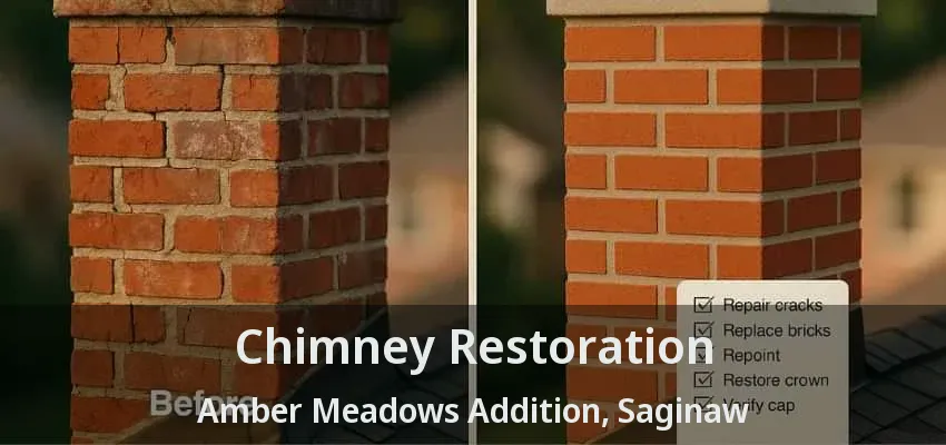 Chimney Restoration Amber Meadows Addition, Saginaw - TX