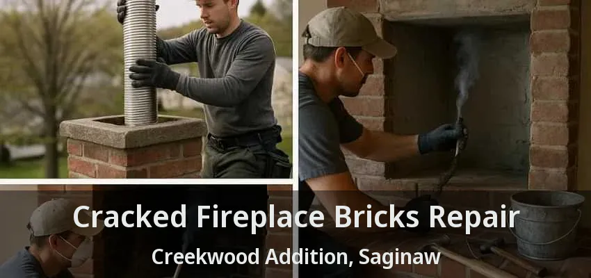 Cracked Fireplace Bricks Repair Creekwood Addition, Saginaw - TX Cracked Fireplace Bricks Repair Creekwood Addition, Saginaw - TX