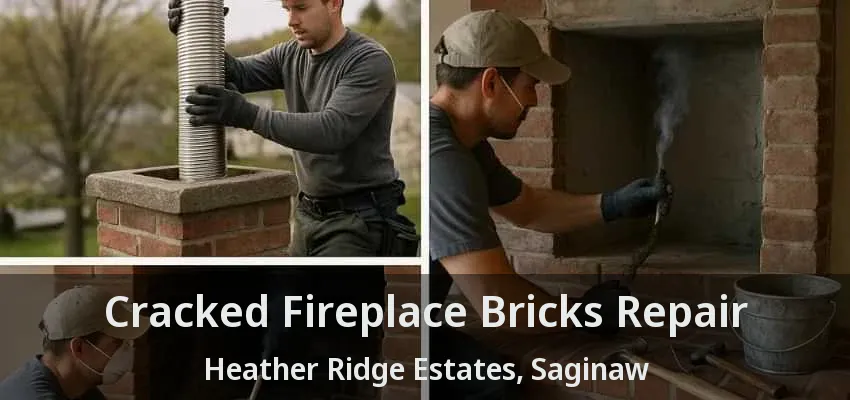 Cracked Fireplace Bricks Repair Heather Ridge Estates, Saginaw - TX
