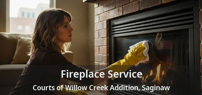 Fireplace Service Courts of Willow Creek Addition, Saginaw - TX
