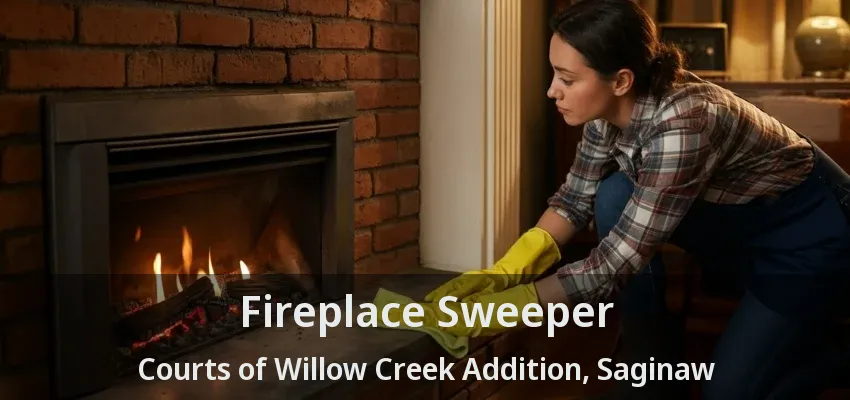 Fireplace Sweeper Courts of Willow Creek Addition, Saginaw - TX