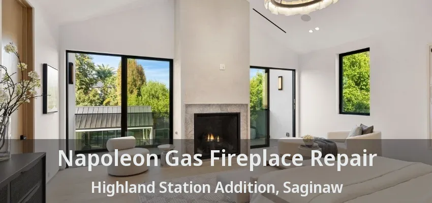 Napoleon Gas Fireplace Repair Highland Station Addition, Saginaw - TX