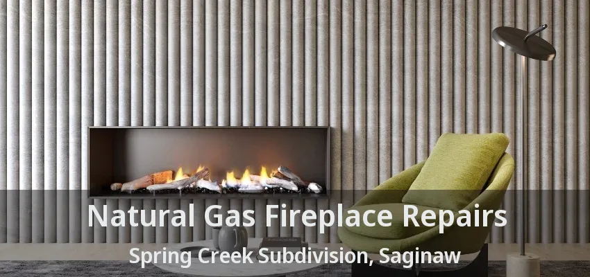 Natural Gas Fireplace Repairs Spring Creek Subdivision, Saginaw - TX