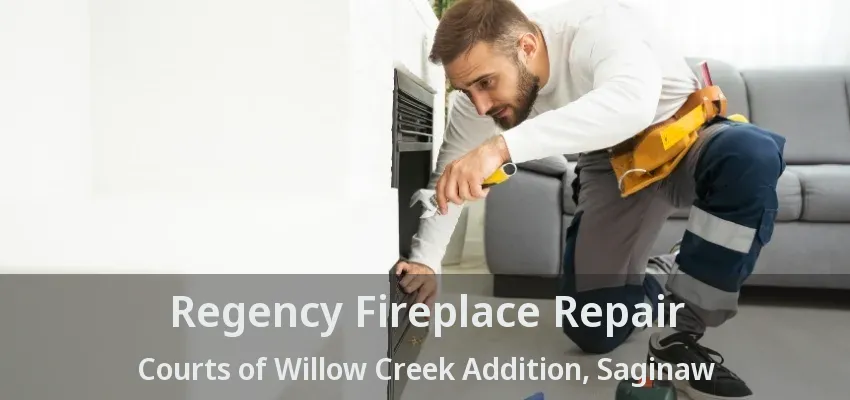 Regency Fireplace Repair Courts of Willow Creek Addition, Saginaw - TX