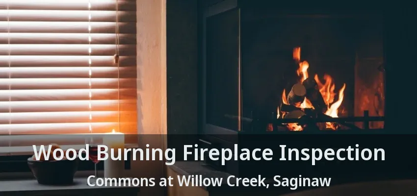 Wood Burning Fireplace Inspection Commons at Willow Creek, Saginaw - TX