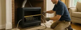 Fireplace Conversion Services Creekwood Addition, Saginaw