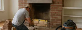 Fireplace Rebuild Creekwood Addition, Saginaw