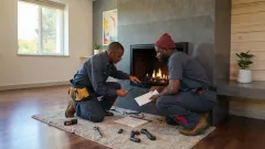 Gas Fireplace Servicing Creekwood Addition, Saginaw