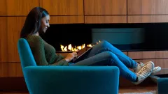 Indoor Gas Fireplace Repair Creekwood Addition, Saginaw