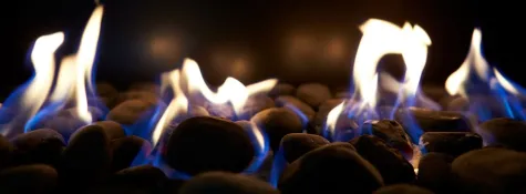 Book for Gas Fireplace Embers